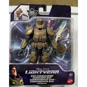 ZAP Commander Pixar Buzz Lightyear Marquam 5" Action Figure Toy NEW NIB